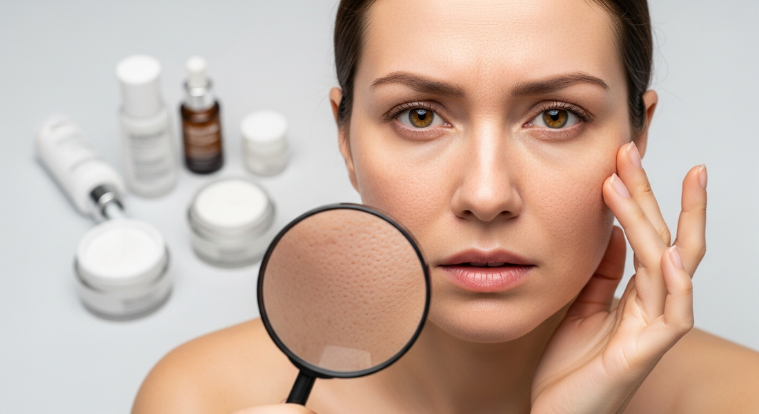 Anti-Aging Mistakes: Why Your Skin Still Lacks Smoothness - rough skin texture, uneven skin tone, visible pores