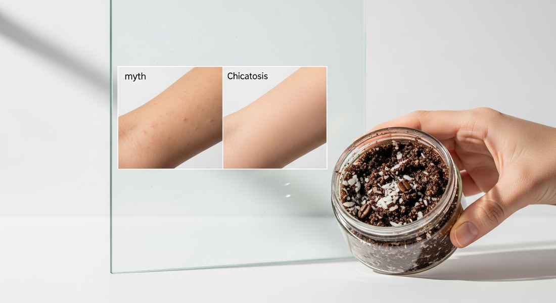 Debunking KP Myths: Smooth Your 'Chicken Skin' Naturally - keratosis pilaris myths, kp treatment natural, chicken skin remedy