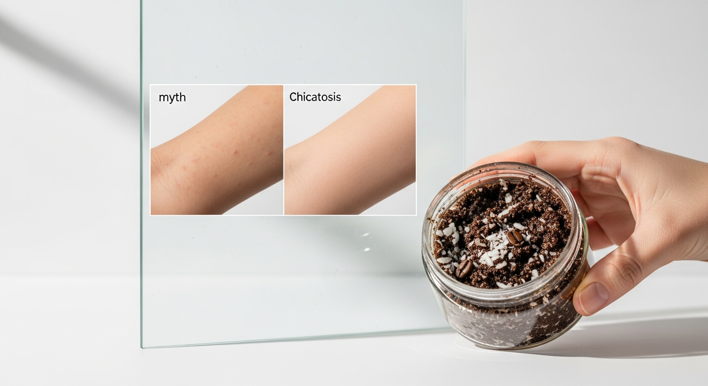 Debunking KP Myths: Smooth Your 'Chicken Skin' Naturally - keratosis pilaris myths, kp treatment natural, chicken skin remedy